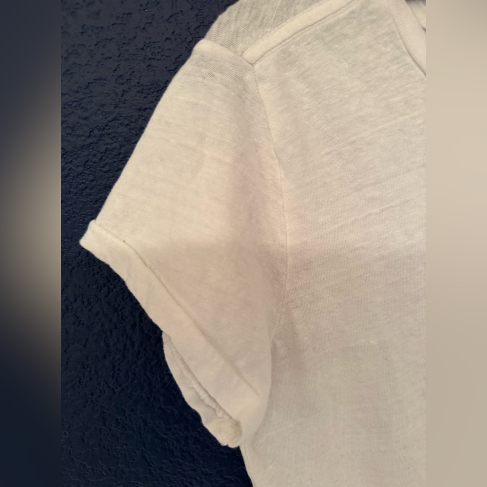 REDONE Optic White 60s Slim Tee Women’s Bodysuit Size Medium - Picture 13 of 14